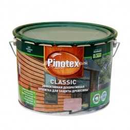 Декоративно-защитное средство д/дерева Pinotex Classic Тик, 10л